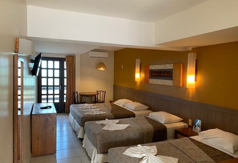 스탠다드 4인용 룸 바다전망, Lumar Hotel Ponta Negra