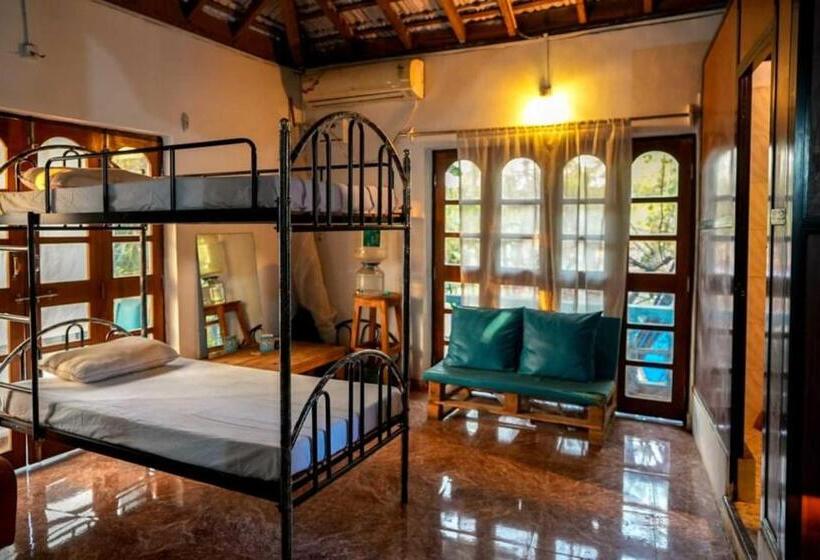 تختخواب در اتاق مشترک, Anjoned Hostel & Cafe