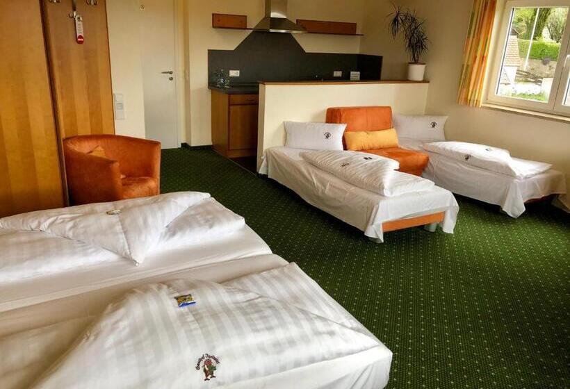 Апартаменты 1 Спальня с Видом, Berggasthof Hotel Igelwirt