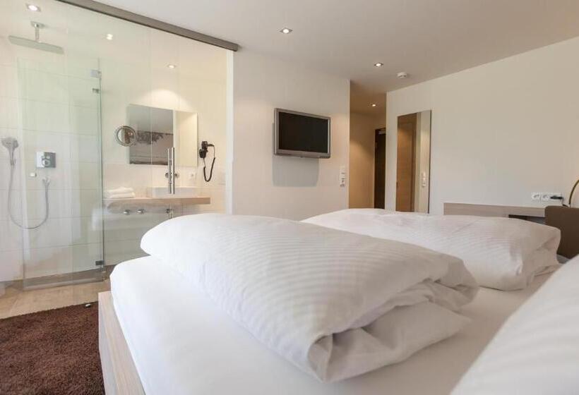 اتاق استاندارد با تراس, Bollenhuthotel Kirnbacher Hof