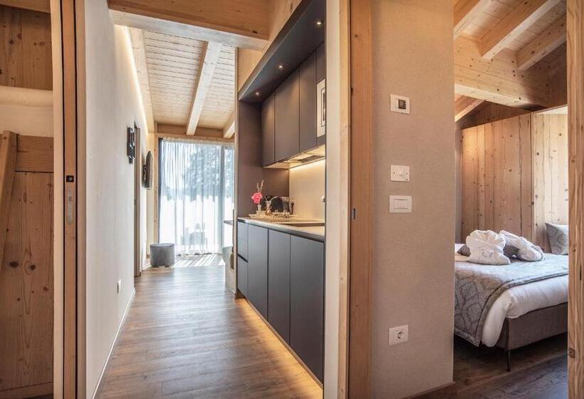 침실 1개 아파트, Montanara Chalet