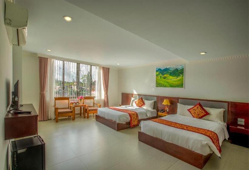 اتاق سوپریور با چشم‌انداز شهر, Grand Flamant Hotel Sapa