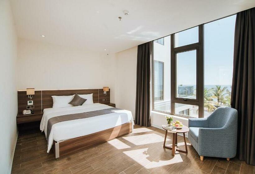 اتاق استاندارد با چشم‌انداز دریا, Phương Bắc Luxury