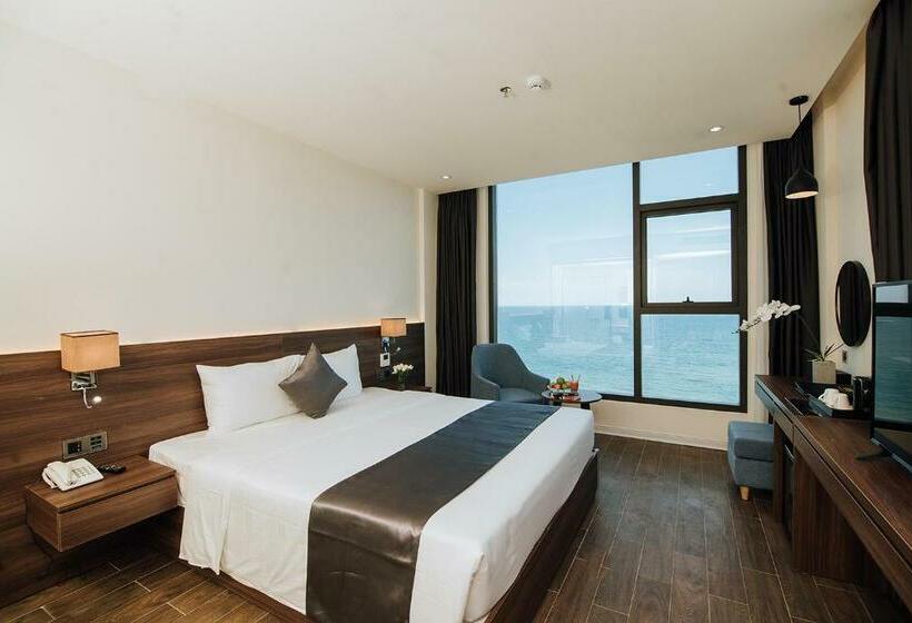اتاق استاندارد با چشم‌انداز دریا, Phương Bắc Luxury