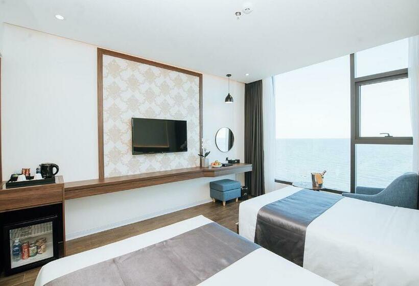 اتاق استاندارد با چشم‌انداز دریا, Phương Bắc Luxury