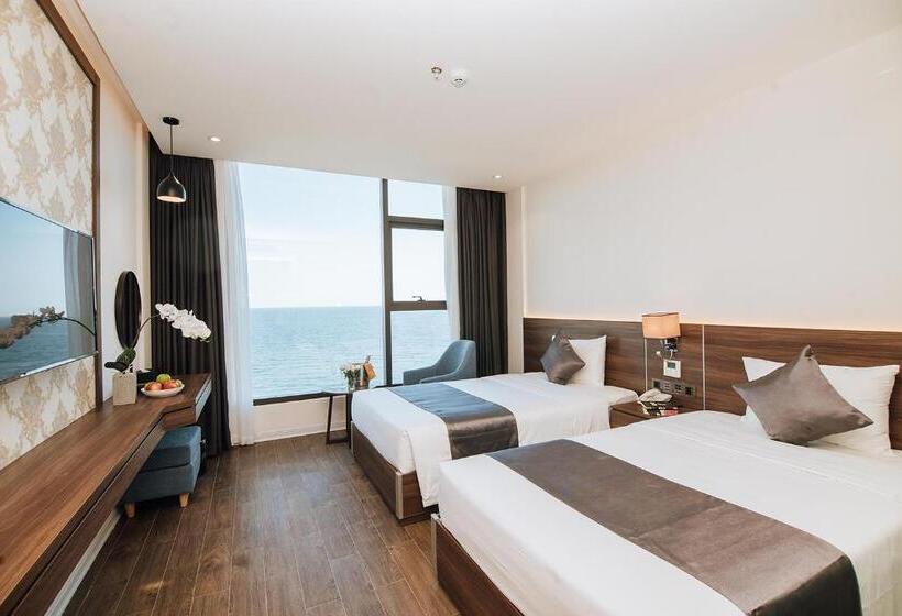 اتاق استاندارد با چشم‌انداز دریا, Phương Bắc Luxury