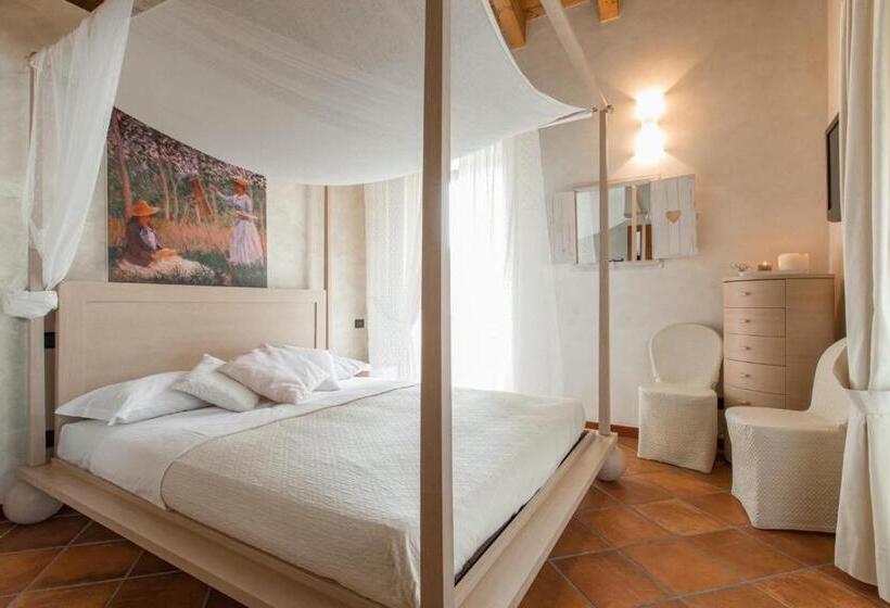스탠다드 룸 킹사이즈 침대, Fontanile Relais   Valcalepio Lounge