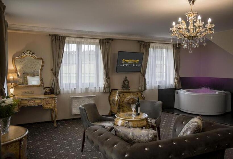 キングサイズベッドのスタンダードルーム, Château šanov