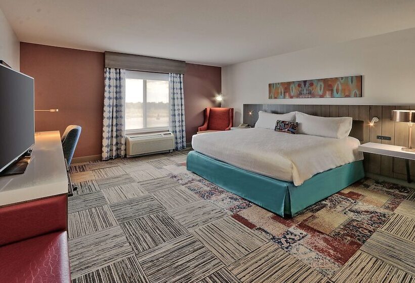 חדר סטנדרט מותאם לאדם עם מוגבלויות, Hilton Garden Inn Albuquerque / Journal Center