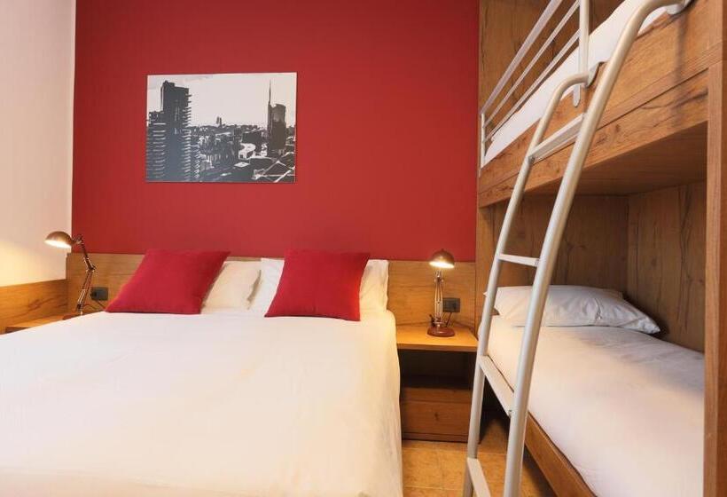 اتاق استاندارد چهار تخته, Corte Milano