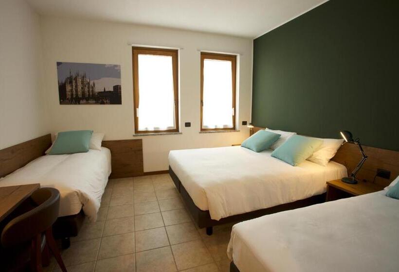 اتاق استاندارد چهار تخته, Corte Milano