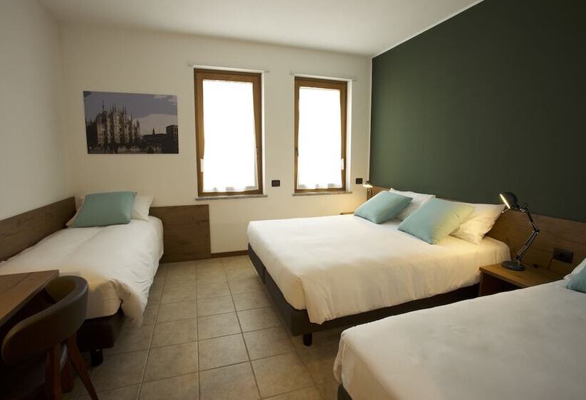 اتاق استاندارد چهار تخته, Corte Milano
