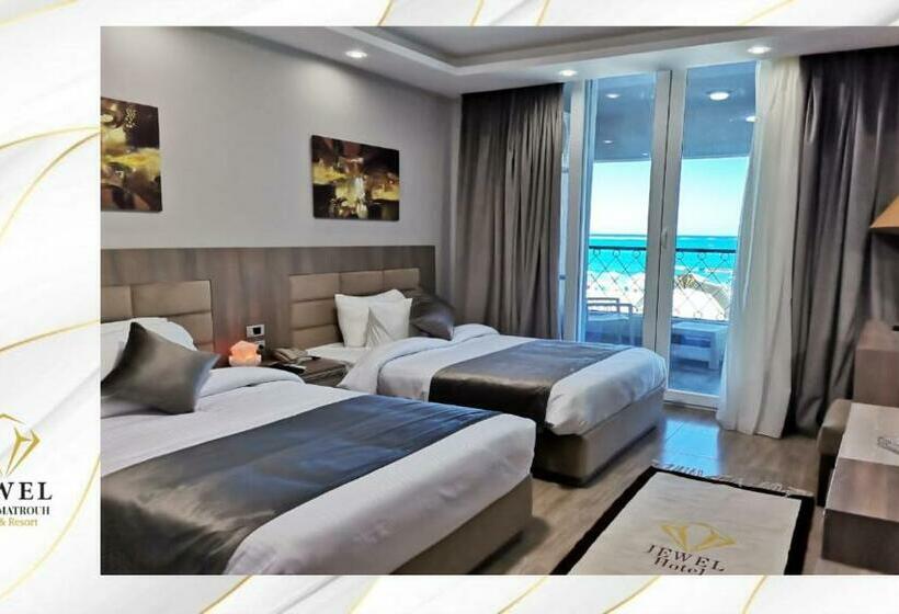 اتاق استاندارد با چشم‌انداز دریا, Jewel Beach Matrouh
