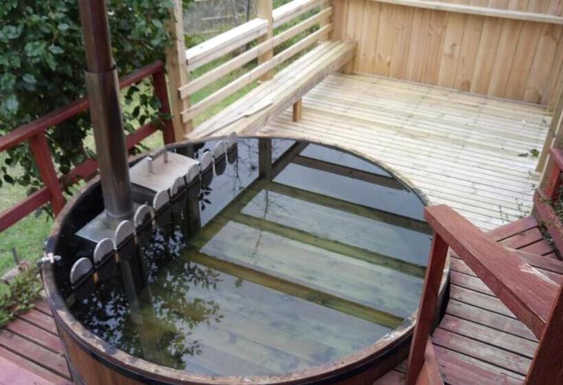 Семейный Номер, Cabaña Oregón Con Hot Tub Exclusivo Cerca De Termas Y Lago