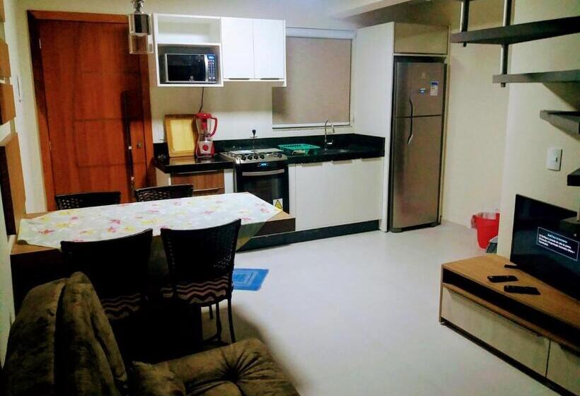 آپارتمان دوبلکس 1 خوابه, Residencial Caminho Das Praias