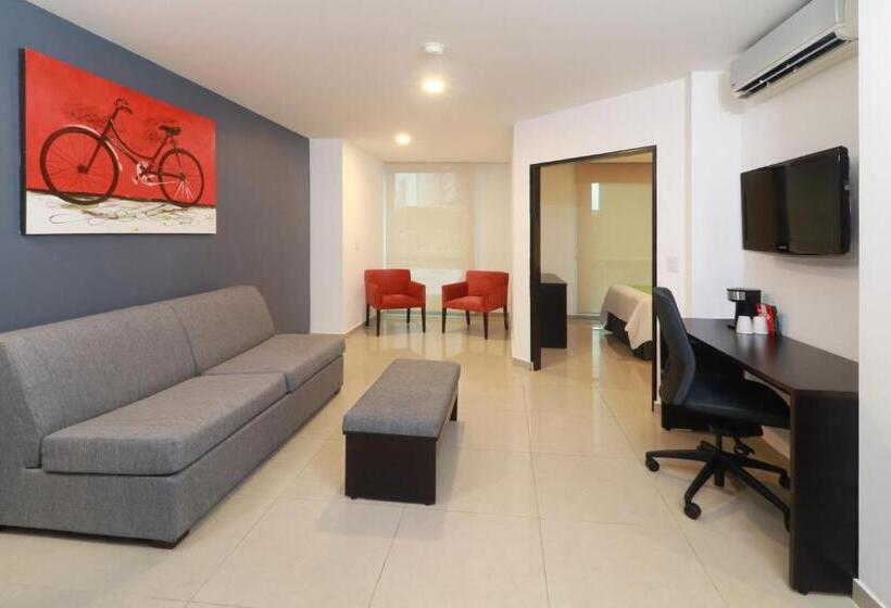 Полулюкс Кровать Кинг, Wyndham Garden Guadalajara Acueducto