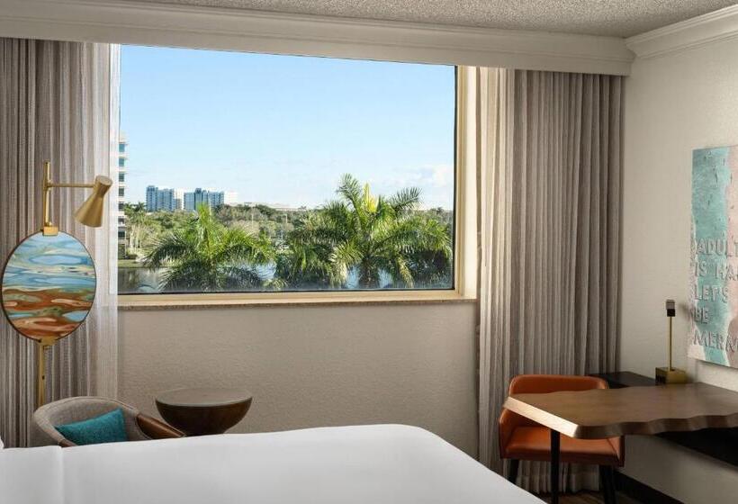 스탠다드 룸 킹사이즈 침대, Renaissance Fort Lauderdale West