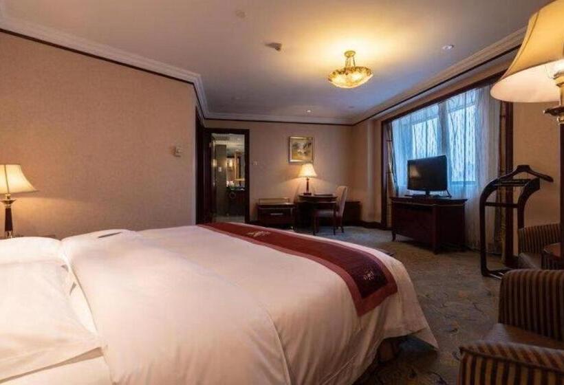 اتاق لوکس با تخت بزرگ, Golden Ocean Hotel Tianjin