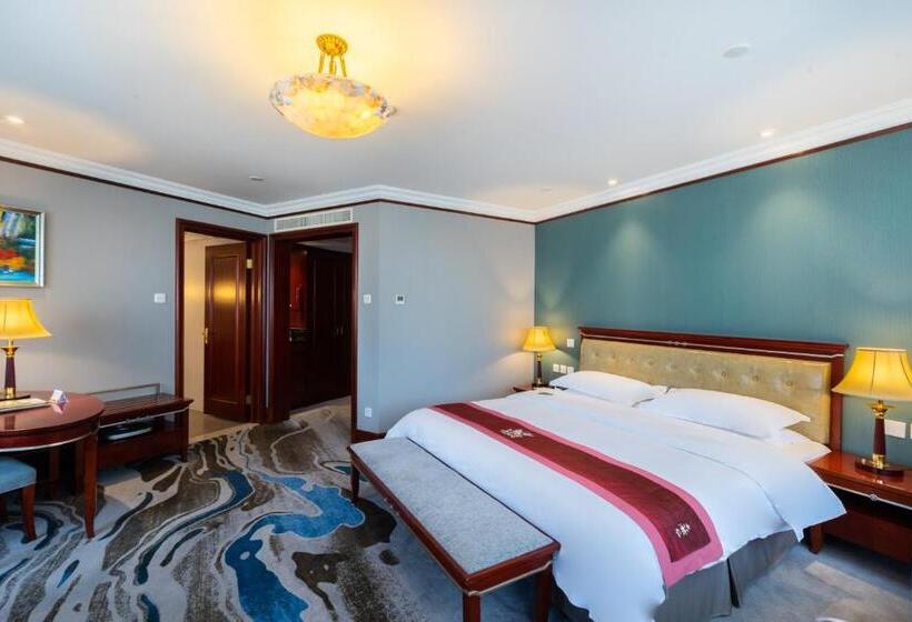 اتاق لوکس با تخت بزرگ, Golden Ocean Hotel Tianjin