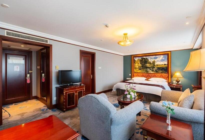 اتاق اجرایی با تخت بزرگ, Golden Ocean Hotel Tianjin