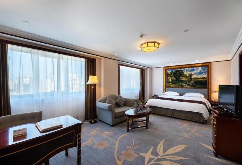 اتاق اجرایی با تخت بزرگ, Golden Ocean Hotel Tianjin