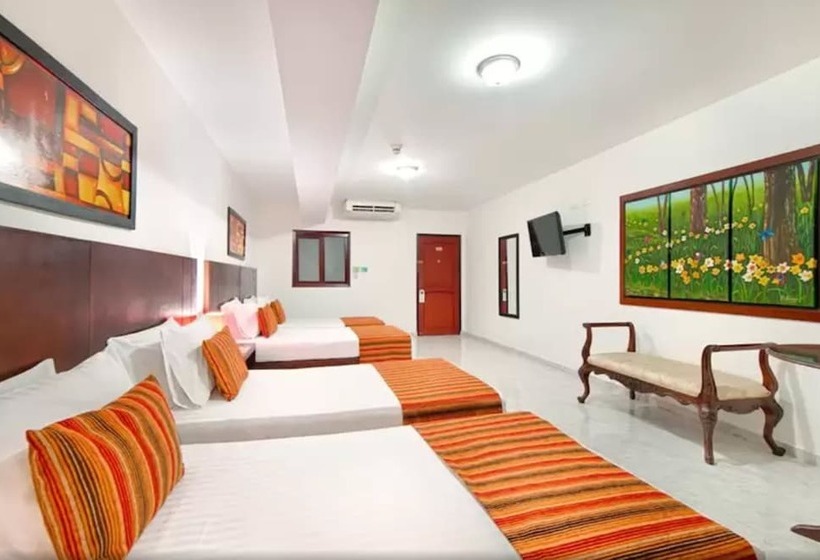 Четырехместный Номер Стандарт, Tama Hotel Granada Real Cali