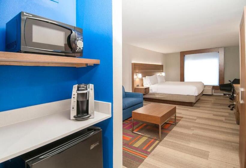 Люкс Кровать Кинг, Holiday Inn Express Hotel & Suites Plano West   Frisco, An Ihg