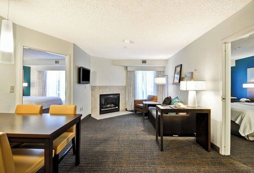 带2个卧室的套房, Residence Inn By Marriott Jacksonville Airport