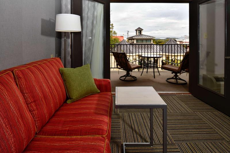 Quarto Estandar com Sacada, Hampton Inn & Suites Fredericksburg