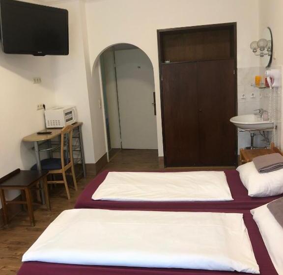 اتاق استاندارد چهارنفره با سرویس بهداشتی مشترک, Pension Schmellergarten