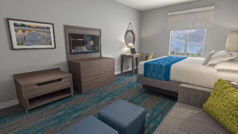 Люкс Кровать Кинг, Comfort Inn & Suites Adrian