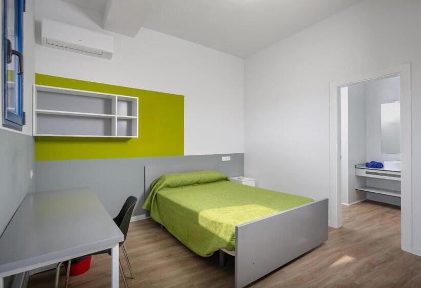 اتاق یک تخته با تراس, Albergue Juvenil Colegio Mayor Galileo Galilei