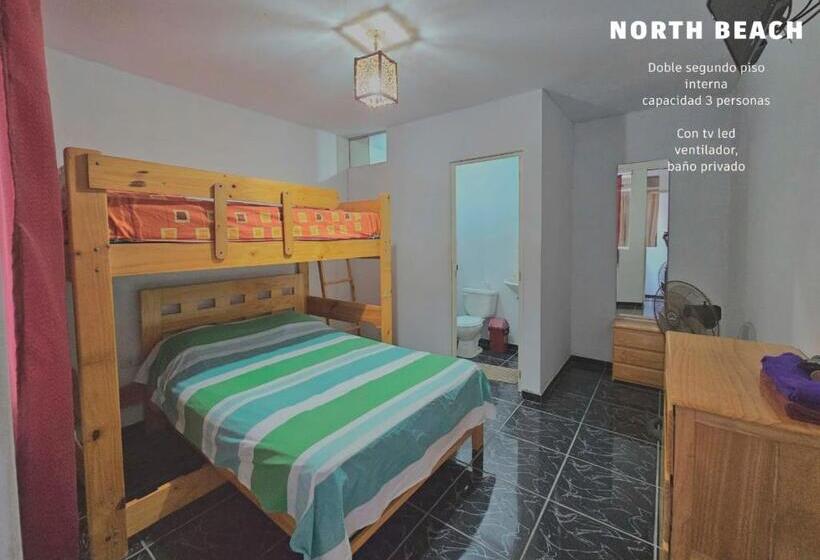 Economy Triple Room, Casa Norte North Beach