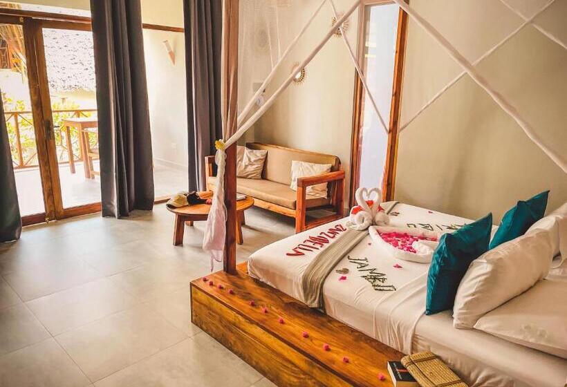 Трехместный Номер Стандарт Вид на Сад, Zanzibella Hotel & Spa
