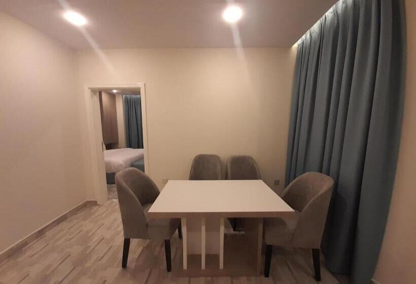침실 3개 아파트, Al Anoud & Aljawhara Apartments