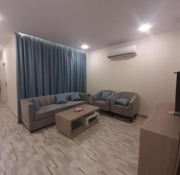 침실 2개 아파트, Al Anoud & Aljawhara Apartments