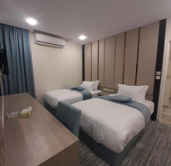 침실 3개 아파트, Al Anoud & Aljawhara Apartments