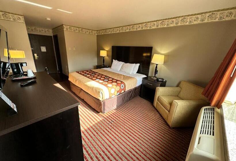 Номер Стандарт Кровать Кинг Адаптированный для Инвалидов, Rodeway Inn & Suites Madison East