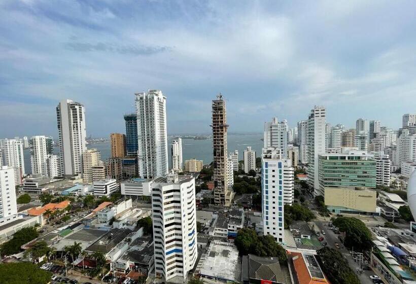 آپارتمان 1 خوابه با چشم‌انداز دریا, Playa Cartagena Apartments