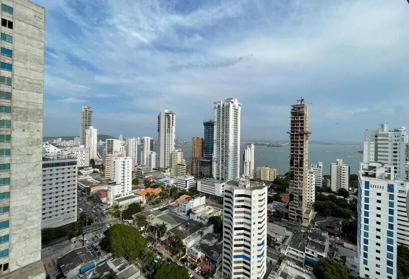 آپارتمان 1 خوابه با چشم‌انداز دریا, Playa Cartagena Apartments
