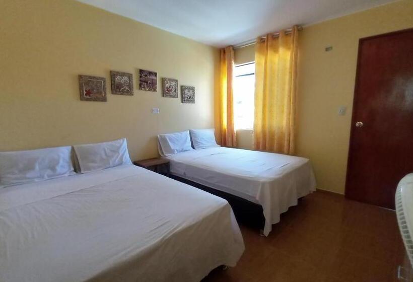 اتاق استاندارد با 2 تخت دوبل, Hospedaje Ola Marina
