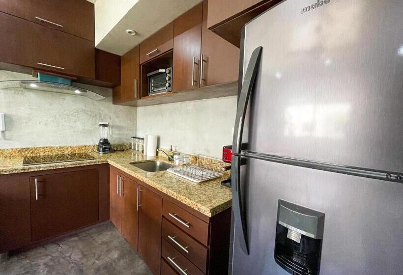 آپارتمان 1 خوابه, Apartment And Penthouse Blue Luxury Kukulkan Tulum