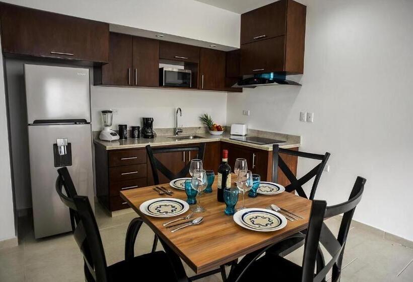 آپارتمان 1 خوابه, Apartment And Penthouse Blue Luxury Kukulkan Tulum
