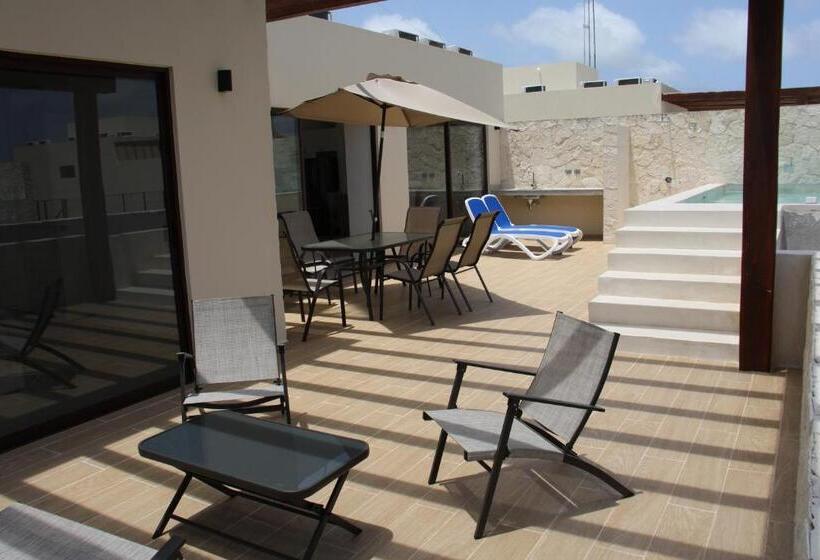 1 Bedroom Penthouse Apartment, Apartment And Penthouse Blue Luxury Kukulkan Tulum