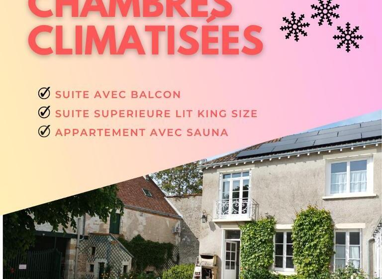 Люкс с Балконом, Le Relais Des Roses  Chambres D Hôtes