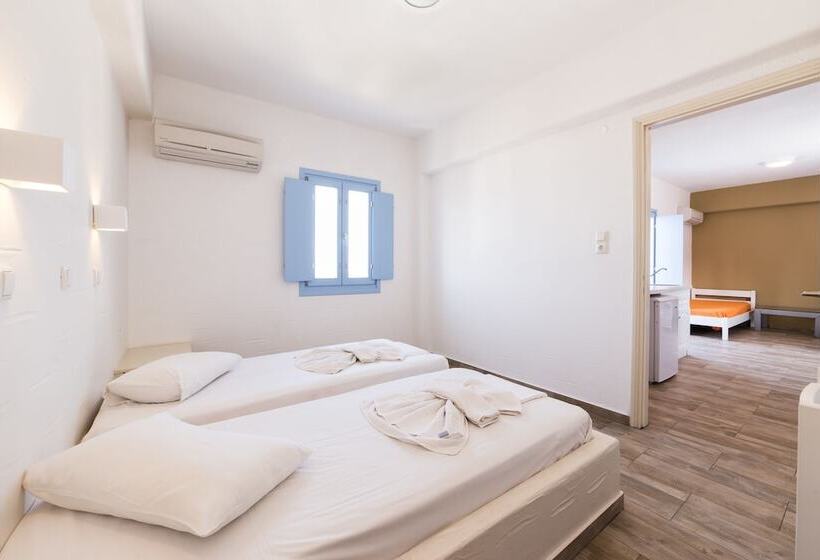 带1个卧室的带海景的公寓, Stratos Apartments & Studios