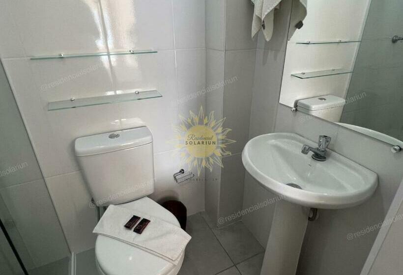 آپارتمان 1 خوابه با چشم‌انداز دریا, Residencial Solariun Ilhabela
