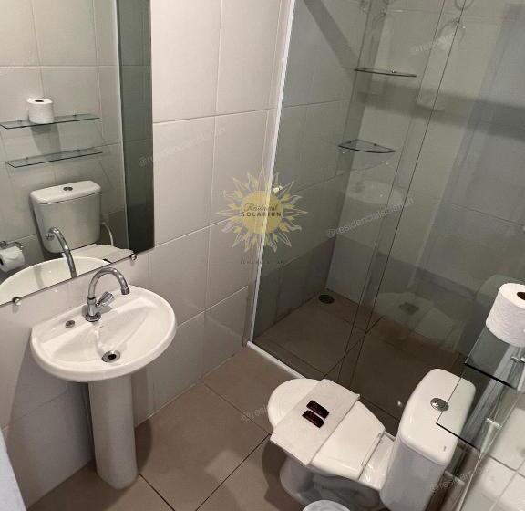 آپارتمان 1 خوابه با چشم‌انداز استخر, Residencial Solariun Ilhabela