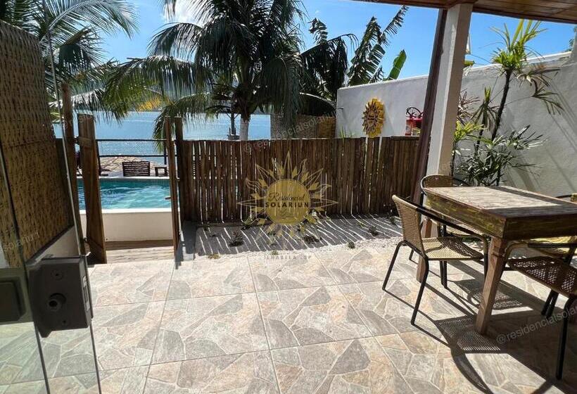 آپارتمان 1 خوابه با چشم‌انداز استخر, Residencial Solariun Ilhabela
