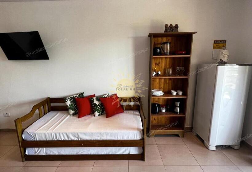 آپارتمان 1 خوابه با چشم‌انداز دریا, Residencial Solariun Ilhabela